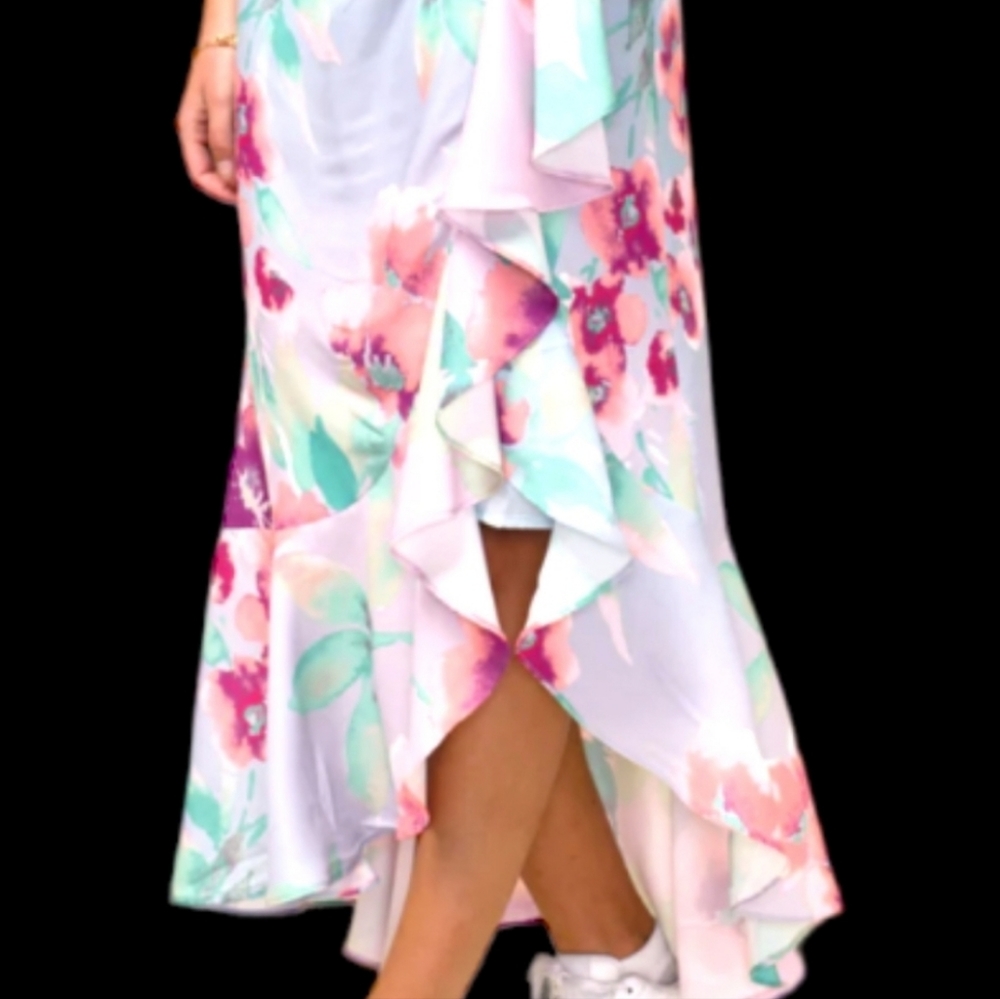 Adelyn Rae Maisey Midi Floral Dress - Picture 6 of 12